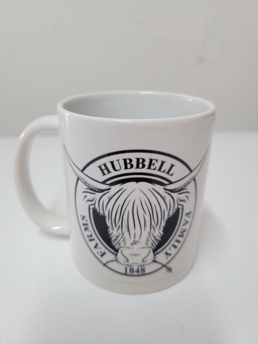 ceramic mug with logo