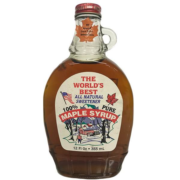 12oz bottle of maple syrup